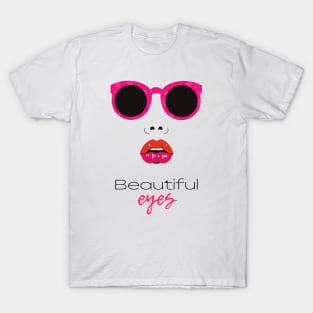 Beautiful Eyes // Original Fan Art Designs T-Shirt